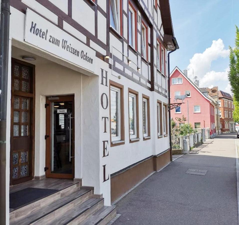 Hotel zum Weissen Ochsen Aalen Exterior foto